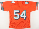 Zach Thomas Signed Dolphins Jersey (JSA) Miami 7xPro Bowl Middle Linebacker