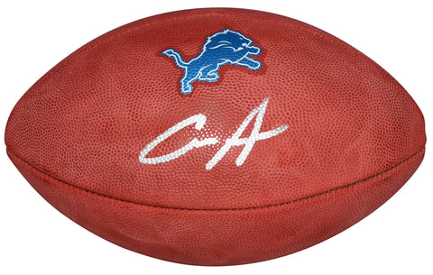 AIDAN HUTCHINSON SIGNED DETROIT LIONS OFFICIAL WILSON NFL DUKE FOOTBALL BECKETT