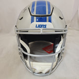 AMON RA ST BROWN SIGNED DETROIT LIONS F/S SPEEDFLEX AUTHENTIC HELMET BECKETT QR