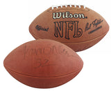 Raiders Marcus Allen Authentic Signed Wilson Official Nfl Football BAS #BV01124