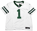 AHMAD SAUCE GARDNER SIGNED NEW YORK JETS #1 LEGACY WHITE NIKE JERSEY BECKETT