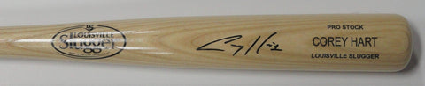 Brewers COREY HART Signed Louisville Slugger Name Engraved Blonde Bat AUTO - JSA