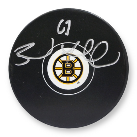 Brad Marchand Signed Autographed Bruins Hockey Puck NEP