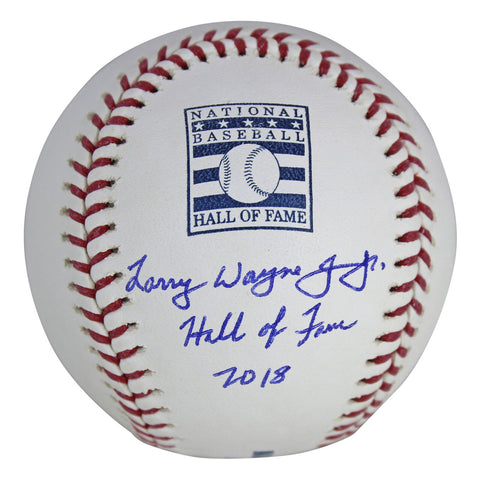 Braves Larry Wayne Chipper Jones Jr. "Hall Of Fame 2018" Signed Oml Baseball BAS