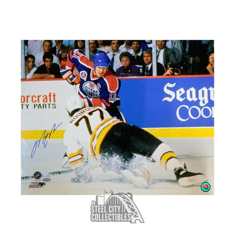 Mark Messier Autographed Oilers 16x20 Photo - Fanatics