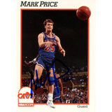Mark Price Autographed/Signed Hoops 91-92 #40 Trading Card Beckett 51931