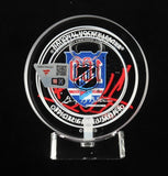 Henrik Lundqvist Signed New York Rangers 100th Anniversary Crystal Puck Fanatics