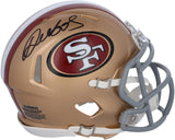 Deebo Samuel San Francisco 49ers Signed Riddell Speed Mini Helmet