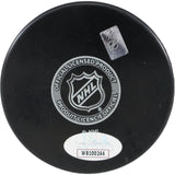 Adam Oates Autographed/Signed Boston Bruins Logo Puck HOF JSA 53950