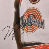 Michael Jordan Chicago Bulls Framed Signed 16x20 Space Jam Photo