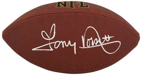 Tony Dorsett Signed Wilson Super Grip Full Size NFL Football - (SCHWARTZ COA)