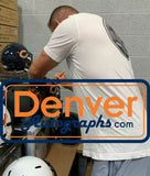 Brian Urlacher Signed Chicago Bears Authentic Eclipse Speed Helmet BAS 31507