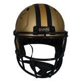 Rashid Shaheed Autographed Saints RAVE Full Size Speed Helmet Beckett