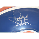 Dennis Smith Signed Broncos F/S VSR4 75-96 Helmet Vintage Mask BAS 44283