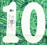 Luis Garcia Signed Mexican National Soccer Team Jersey (Beckett) 1995 Top Scorer