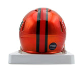 Warren Sapp HOF Autographed Flash Mini Football Helmet Miami PROVA