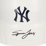 Spencer Jones Yankees Signed Alternate Rawlings Mach Pro Replica Batting Helmet