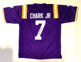 DJ CHARK SIGNED AUTOGRAPHED CUSTOM COLLEGE STYLE JERSEY BECKETT COA #V55479