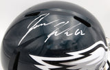 Jason Kelce Autographed Full Size Replica Helmet Eagles Beckett QR #BN13771
