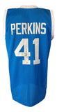 Sam Perkins Signed North Carolina Tar Heels Jersey (JSA) 1984 1st Round Pick