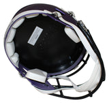 Justin Jefferson Signed Minnesota Vikings F/S Helmet Beckett 35342