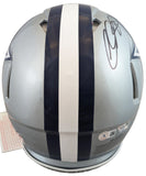 Cowboys CeeDee Lamb & Dak Prescott Signed Full Size Speed Proline Helmet BAS Wit