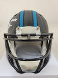 XAVIER LEGETTE SIGNED CAROLINA PANTHERS ALTERNATE SPEED MINI HELMET BECKETT