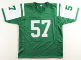 Bart Scott Signed New York Jets Jersey (Beckett) 2006 Pro Bowl Linebacker