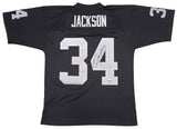 RAIDERS BO JACKSON AUTOGRAPHED AUTHENTIC M&N THROWBACK JERSEY L BECKETT 230007