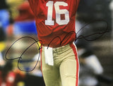 Joe Montana Autographed San Francisco 49ers 16x20 Photo Fanatics FAN 41078