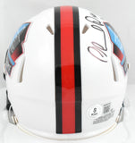 Orlando Pace Autographed Rams Hall of Fame Speed Mini Helmet HOF- Beckett W Holo