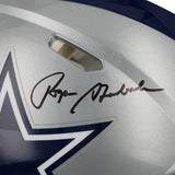 Roger Staubach Dallas Cowboys Autographed Riddell Speed Authentic Helmet