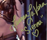 Lauren La Vera Signed Terrifier 2 Unframed 8x10 Photo - Standing with Wings