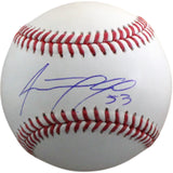 Adolis Garcia Autographed Texas Rangers OML Baseball Fanatics 54463