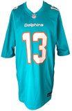 Dan Marino Signed Miami Dolphins Teal Nike Game Jersey BAS ITP