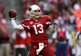 Kurt Warner Signed Arizona Cardinals Black Jersey (JSA COA) Super Bowl XLIII Q.B