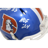 Randy Gradishar Autographed/Signed Denver Broncos TB Mini Helmet Beckett 44615