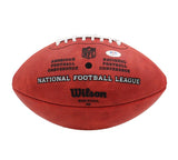 Emmitt Smith and Michael Irvin Signed Dallas Cowboys Wilson Logo Football