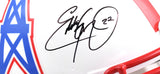 Eddie George Autographed Houston Oilers F/S Speed Authentic Helmet - Fanatics