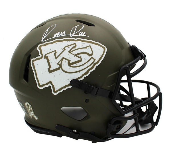 Rashee Rice Signed Kansas City Speed Authentic Salute to Service NFL Helmet