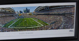 RUSSELL WILSON AUTOGRAPHED SIGNED FRAMED SEAHAWKS PANORAMIC PHOTO RW HOLO 131941