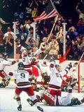 Jack O'Callahan Signed 1980 "Miracle on Ice" Logo Hockey Puck (Beckett) Team USA