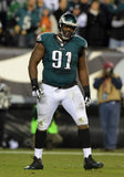 Fletcher Cox Signed Philadelphia Eagle Jersey (Beckett Hologram) 4xPro Bowl D.E.