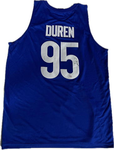 Jalen Duren signed jersey PSA/DNA Memphis Autographed Pistons