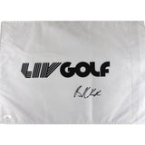 Brooks Koepka Autographed/Signed LIV Golf League Pin Flag JSA COA 51603