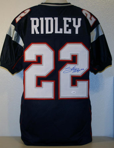 Stevan Ridley Signed New England Patriots Jersey (JSA) Super Bowl champion XLIX
