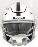 Brock Bowers Signed Las Vegas Raiders Mid-Size SpeedFlex Helmet - Beckett W Holo