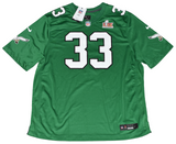 COOPER DEJEAN SIGNED PHILADELPHIA EAGLES KELLY GREEN NIKE SUPER BOWL LIX JERSEY