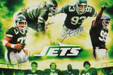 Joe Klecko, Marty Lyons & Abdul Salaam Signed New York Jets Framed 16x20 Photo