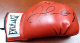 FLOYD MAYWEATHER JR. AUTOGRAPHED RED EVERLAST BOXING GLOVE RH BECKETT BAS 121800